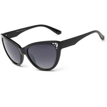HOBULL Unisex Sunglasses Eyewear Big frame Eyecat Sunglasses Metal Hollowed-out Frame Sunglasss Uv Protection 